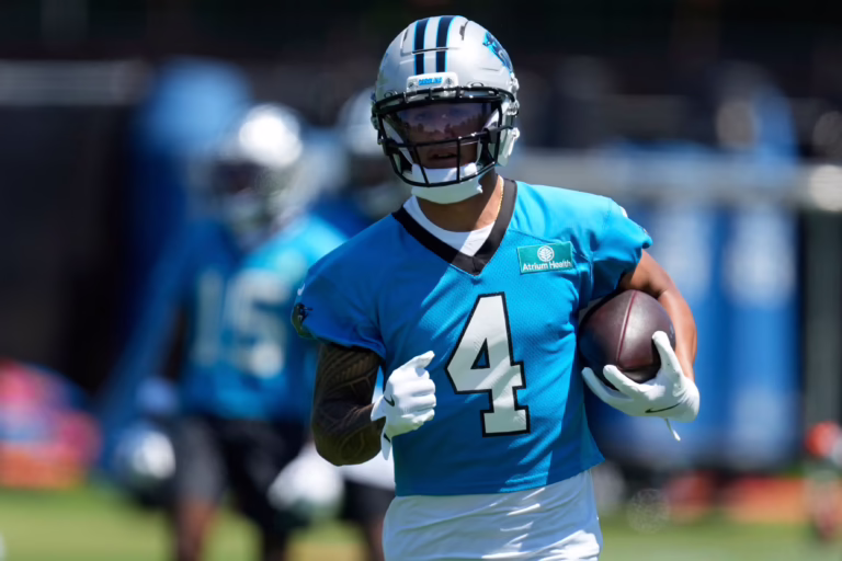 Panthers WR makes bold QB comment after Browns matchup