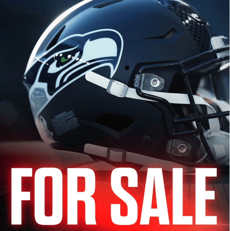 Seattle Seahawks helmet for sale
