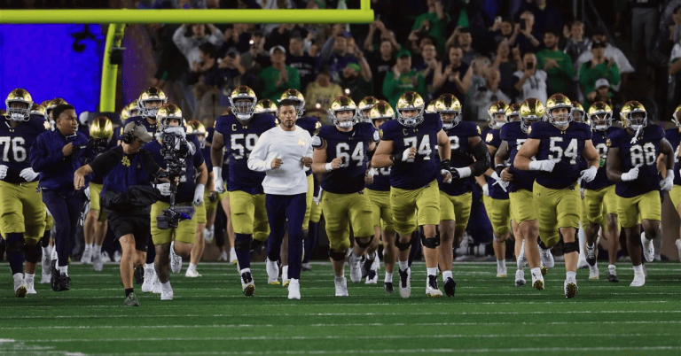 Notre Dame Fighting Irish football team.
