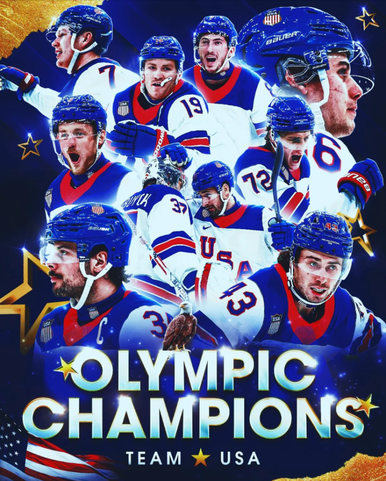 Jack Hughes and Connor Hellebuyck lift U.S. to Olympic hockey gold