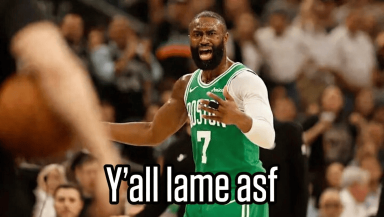 Celtics star Jaylen Brown throws shade at Thunder’s foul-baiting style