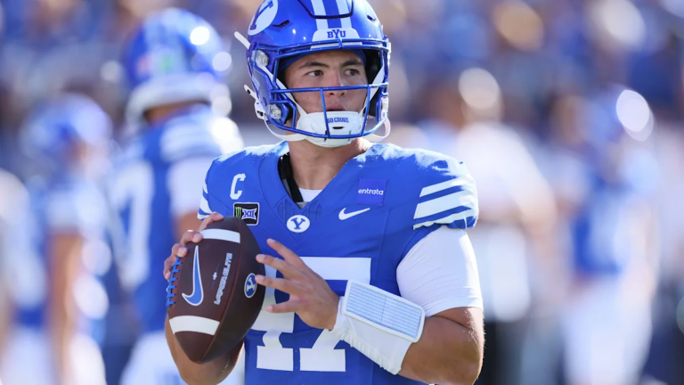 Bear Bachmeier deserves Heisman consideration after BYU’s stunning upset of Notre Dame